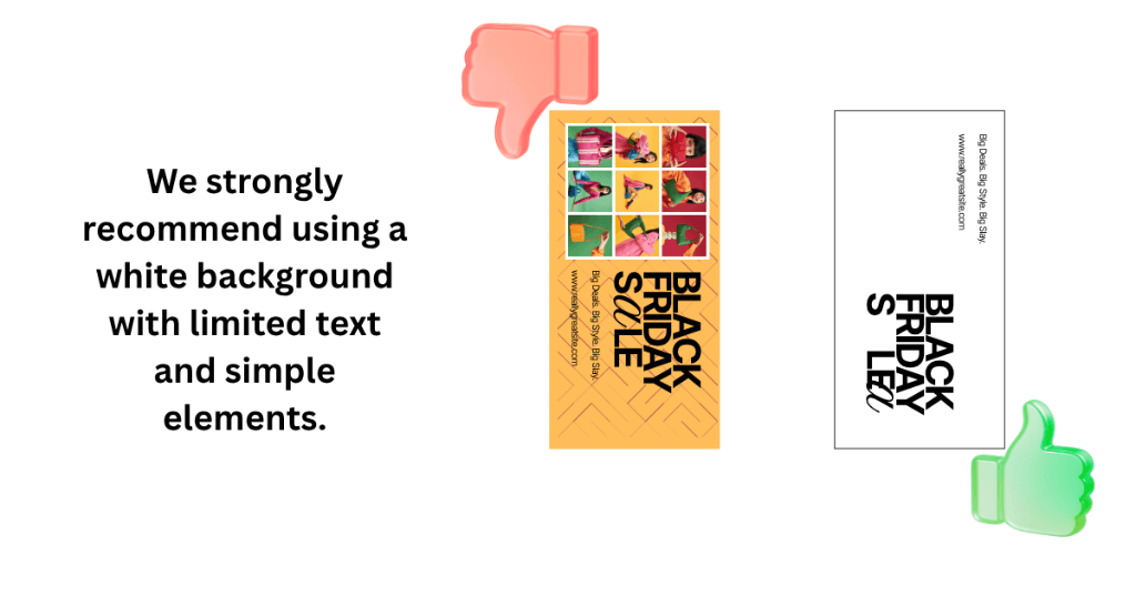 Custom handtag and cardstock packin design guidelines