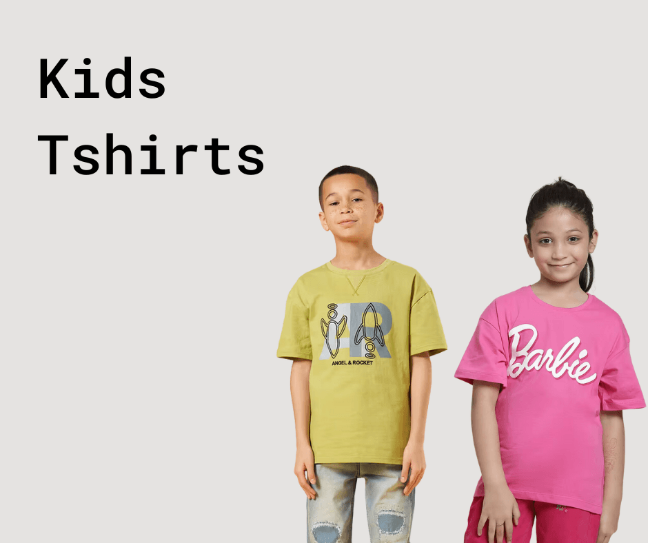 Kids 180 GSM Half Sleeve Round Neck T-shirt