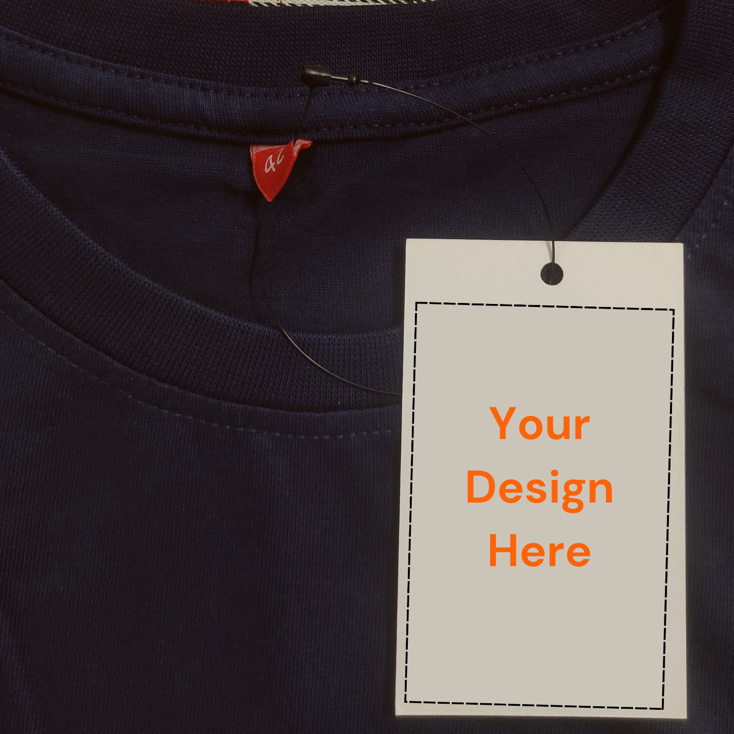 Add your necklabels on products for your print on demand business in India.